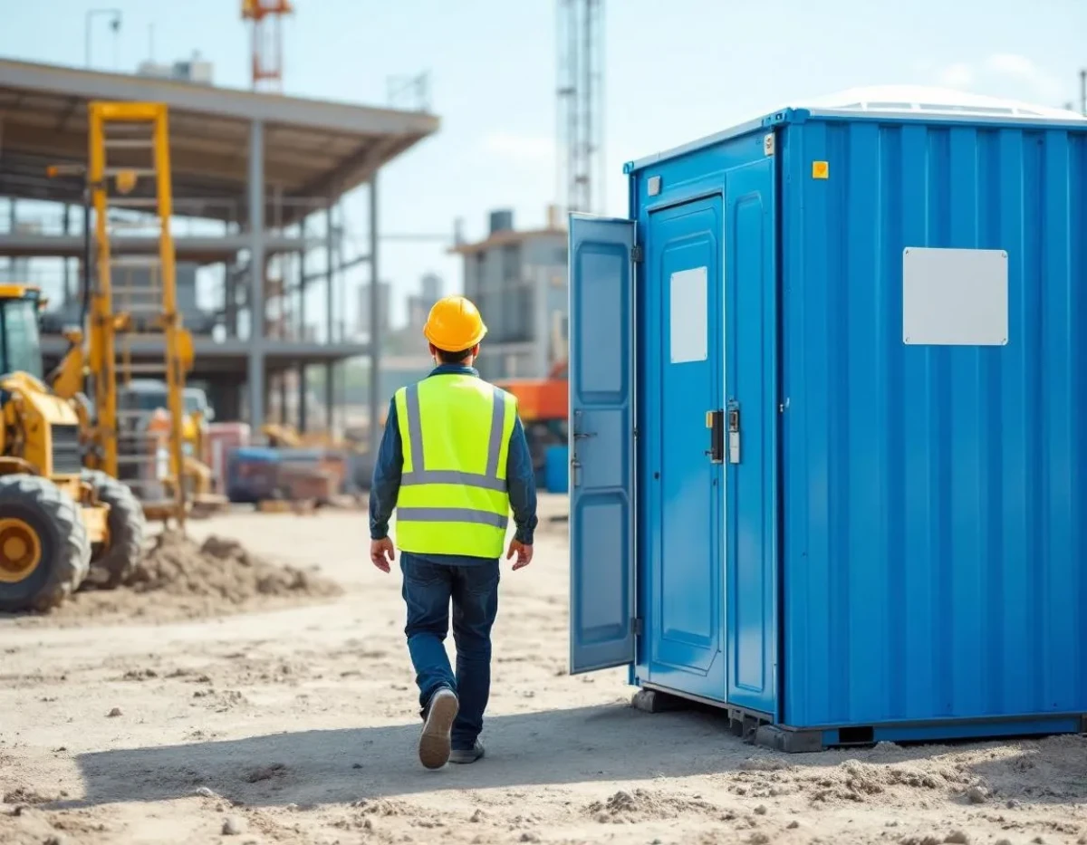 L'Importance Cruciale des Sanitaires Mobiles de Qualité sur Tout Chantier
